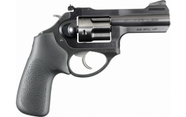 Ruger 5431 LCR LCRx 3" DA/SA .38 Special 3" 5 Hogue Tamer Monogrip Black Stainless Steel Revolver