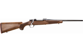Ruger 37140 Hawkeye Compact Bolt 7mm-08 Rem 16.5" 4+1 American Walnut Stock Blued