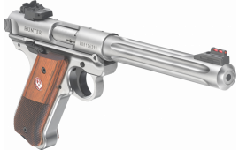 Ruger 40118 Mark IV Hunter Double 22 Long Rifle 6.88" 10+1 Laminate Wood Grip Stainless Steel