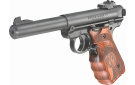 Ruger 40159 Mark IV Target SA .22 LR 5.5" 10+1 Laminate Wood Grip Black
