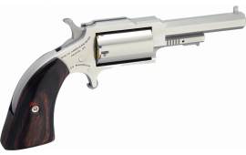 NAA 1860250 1860 Sheriff Single .22 Mag 2.5" 5 Wood Black Revolver