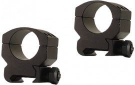 Burris 420181 Xtreme Tactical Scope Ring Set Picatinny/Weaver High 1" Tube Matte Black Aluminum