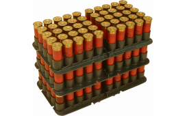 MTM Case-Gard ST-20-40 Shotshell Tray  Black 20 Gauge Shotgun 50rd Polypropylene