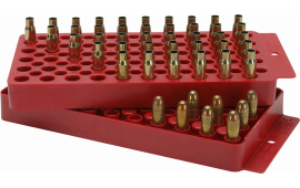 MTM LT150M30 Universal Loading Tray All Handgun/Rifle 50rds Red