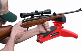 MTM Case-Gard FRR30 Front Rifle Rest  Red Polymer