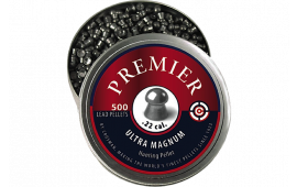 Crosman LDP22 Premier 22 Cal Domed .22 Pellet Lead Domed Pellet 500 Per Tin