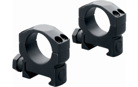 Leupold 57524 Mark 4 Ring Set 1" Diam Medium Aluminum Black Matte