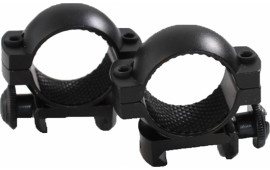 Traditions A791DS Rings Weaver Style Bases Medium 1" Diameter Black