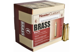 Nosler 10065 Unprimed Cases  22-250 Rem Rifle Brass 50 Per Box