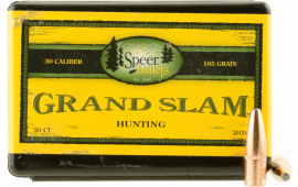 Speer 2038 Rifle Hunting 30 Caliber .308 165 GR Grand Slam Soft Point 50 Box