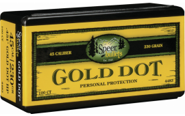 Speer 4483 Gold Dot 45 Caliber .451 230 GR Gold Dot Hollow Point 50 Box