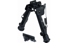 UTG Leapers TL-BP98Q Super Duty Bipod with QD Lever Mount Black Metal 6-8.5"