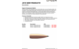 Speer TB308H1 Impact  30 Caliber .308 172 GR Slipstream Polymer Tip 50 Per Box