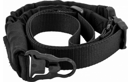Blackhawk 70GS20BK Storm S-Type Sling made of Black Nylon with 46"-64" OAL. 1.25" W & Single-Point Design for Rifles