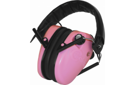 Caldwell 487111 E-Max Electronic Low Profile 23 dB Black/Pink