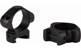 Konus 7401 Scope Ring Set  Picatinny/Weaver Medium 1" Tube Matte Black Steel