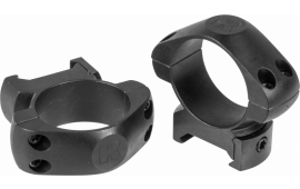 Konus 7404 Scope Ring Set  For Rifle Picatinny/Weaver Medium 30mm Tube Matte Black Steel