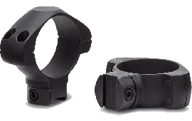 Konus 7416 Scope Ring Set  Quick Release For Rifle Air Gun .22" Grooved Receiver Medium 1" Tube Matte Black Steel