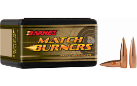 Barnes Bullets 30385 Rifle 30 Caliber .308 175 GR Match Burners Boat Tail 100 Box