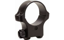 Ruger 90321 Clam Pack Single Ring Medium 30mm Diameter Hawkeye Matte Blued