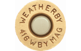 Weatherby BRASS416 Unprimed Brass 416 Weatherby Magnum Lightweight 20 Per Box