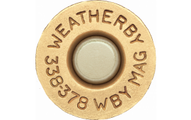 Weatherby BRASS333 Unprimed Brass 338-378 Weatherby Mag Lightweight 20 Per Box