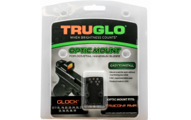 TruGlo TG-8950G2 Adapter Mount  For Handgun Fits Glock MOS 17/19/22-24/26/27/33-35/38/39 Adapter Mount Black Black Fortress