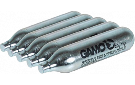 Gamo 621247054 CO2 Air Gun Cartridges 12 gram Silver 5PK