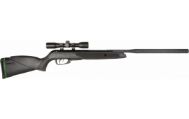 Gamo 611006785554 Wildcat Whisper Air Rifle Break Open .22 Pellet Black Synthetic