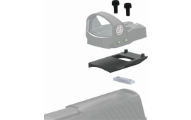 Sig Sauer Electro-Optics SOR1MK011 Romeo1 Mounting Kit For Glock MOS 1-Piece Style Black Finish