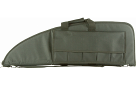 NcStar CV290736 VISM Rifle Case with Double Zippers, ID Holder, Foam Padding & Black Finish 36" L x 13" H Interior Dimensions