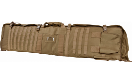 NCStar CVSM2913T Deluxe Rifle Case/Shooting Mat Gun Case/Drag Mat 48" x 11" x 1.75" Tan