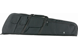 Tac Six 10903 Wedge Tactical Case made of Endura with Black Finish, Knit Lining, Foam Padding & External Pockets 41" L