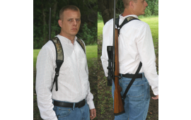Outdoor Connection BPSC20962 Backpack Sling with Talon Swivels 2" W Adjustable Realtree APG for Rifle/Shotgun