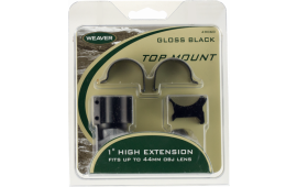 Weaver Mounts 49045 Weaver Detachable Top Mount 1" Dia High Matte Black