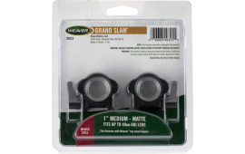 Weaver Mounts 49335 Lever Lok Scope Ring Set For Rifle High 30mm Tube Matte Black Steel