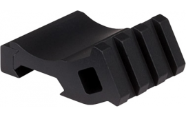 Weaver Mounts 99671 Offset Rail Adapter  Black Anodized Aluminum Picatinny Rail