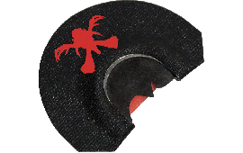Primos PS1246 Long Hooks w/Upper Cut Diaphragm Call Double Reed Attracts Turkeys Black