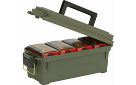 Plano 121202 Shell Box 4 Boxes Ammo Box 13.62" x 5.6" x 5.6" Plastic Olive Drab