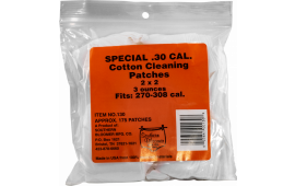 Southern Bloomer 130 Cleaning Patches 30 Cal Cotton 175 Per Bag
