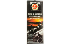 Hoppes PCO38 Pistol Cleaning Kit .38/357/9mm Caliber w/Plastic Box