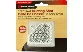 Marksman 3100 Slingshot Steel Shot 1/4" 250 Pack