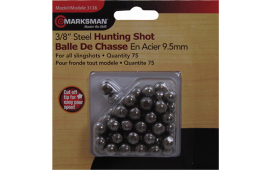 Marksman 3138Slingshot Steel Shot 1/4" 75 Pack