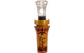 Duck Commander DCPROBH Pro Series Burnt Hedge Open Call Double Reed Mallard Hen Sounds Attracts Ducks Brown Wood