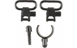 Uncle Mikes 1593-2 Quick Detach 1" For Most 12GA Shotguns Black Steel