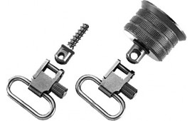 Uncle Mikes 1800-2 Magazine Cap Swivel Set 1" Loop Remington 870 Express 12 Gauge