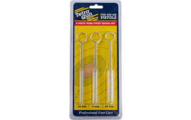 Tetra 1521I Wire-Twist Brush Set  9mm/22/45 Cal Handgun Firearm Nylon Bristles 3 Per Pkg