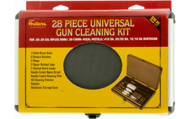 Outers 70083 Gun Care Case 28 Piece Universal .22 Cal Cleaning Kit