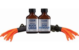 Code Blue OA1074 Double Drag Combo Deer Attractant Doe In Estrus/Buck Urine 2 oz