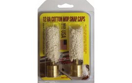 Pro-Shot 12SC Snap Caps  12 Gauge Shotgun #5/16-27 Thread Brass/Cotton Mop 2 Per Pkg